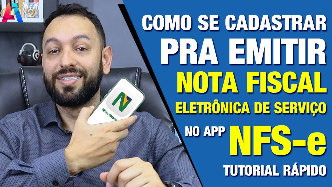 MEI - COMO SE CADASTRAR PRA EMITIR NOTA FISCAL ELETR&Ocirc;NICA DE SERVI&Ccedil;O E USAR O APP NFS-e DA RECEITA