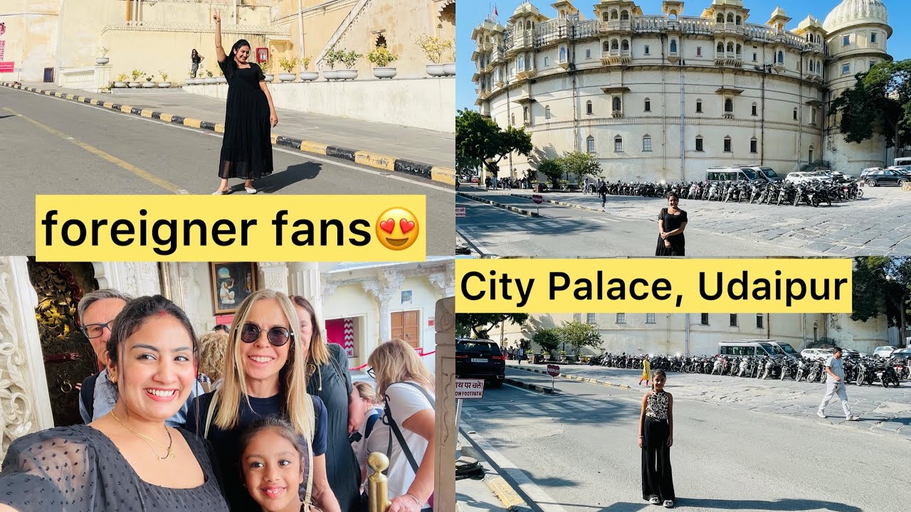 First Time at Udaipur City Palace | Full Tour Vlog” Dil Jeet Liya😍Royal History & Amazing Views”