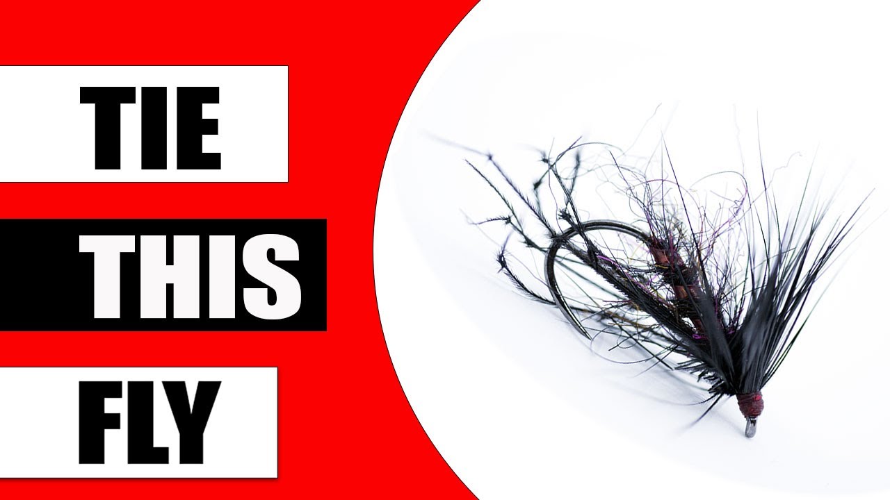 How to tie the Black Hopper #fishing #flyfishing #flytying
