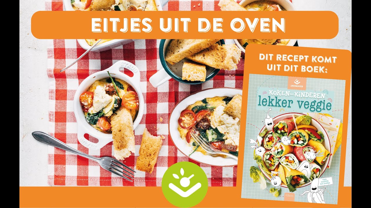 Eitjes uit de oven | Koken met Kinderen: Lekker veggie
