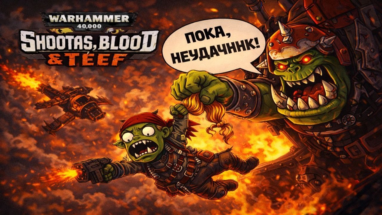Босс выгнал из команды Warhammer 40,000: Shootas, Blood & Teef #1