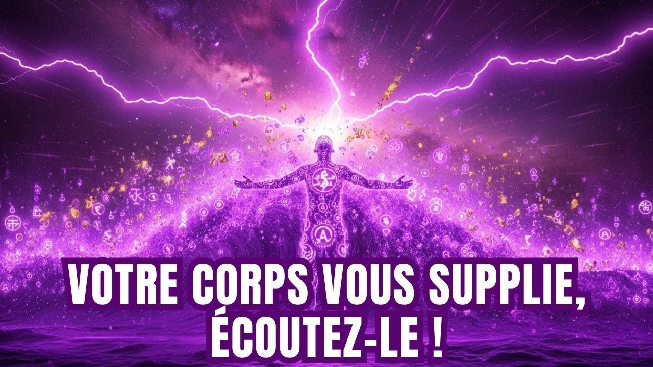 VOTRE CORPS VOUS SUPPLIE D'ÉCOUTER CECI  7 NETTOYAGES SECRETS DE LA FLAMME VIOLETTE