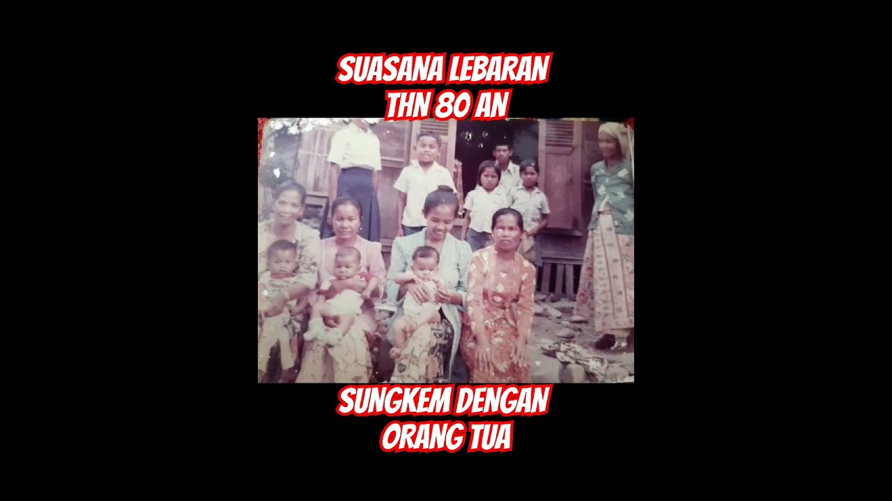 SUASANA LEBARAN TAHUN 80 AN #fyp #jamandahulu #shorts