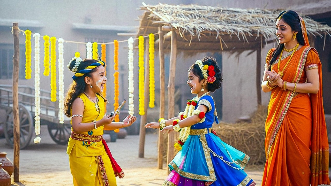 नटखट कान्हा की मासूम शरारत देख मैया हुई खुश | यशोमती मईया के नंदलाला | Shree Krishna Leela