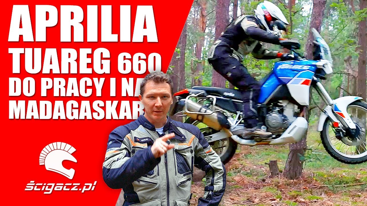 Aprilia Tuareg 660 w teście. Na co dzień prowadzę szkolenia enduro. Komu poleciłbym ten motocykl?