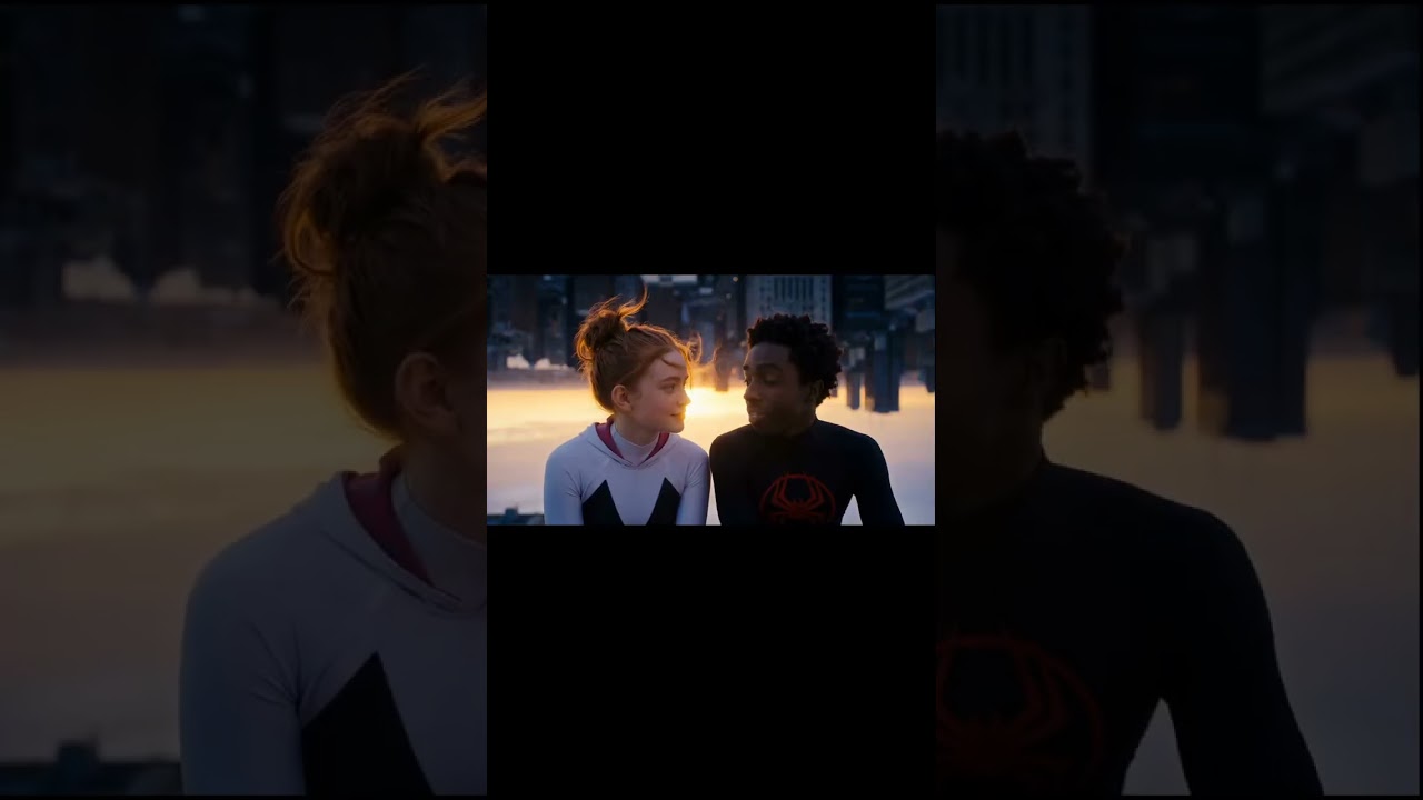 Miles Morales & Gwen Stacy | #milesmorales #spiderman #marvel #ai #explore #movie #marvelsspiderman