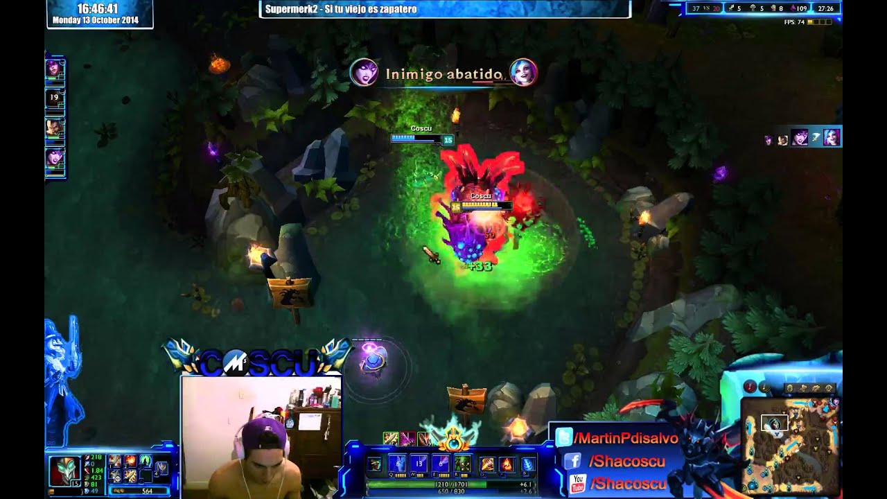 Coscu soleando baron FAIL