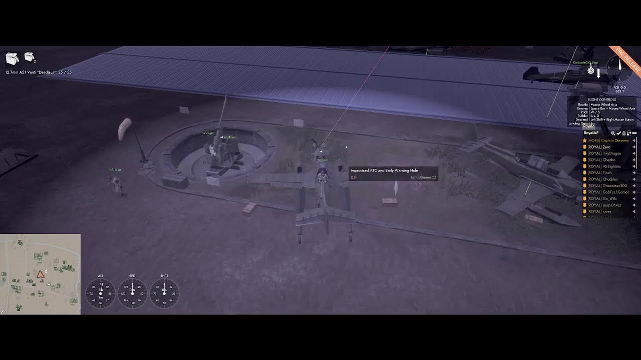 foxhole PLANES