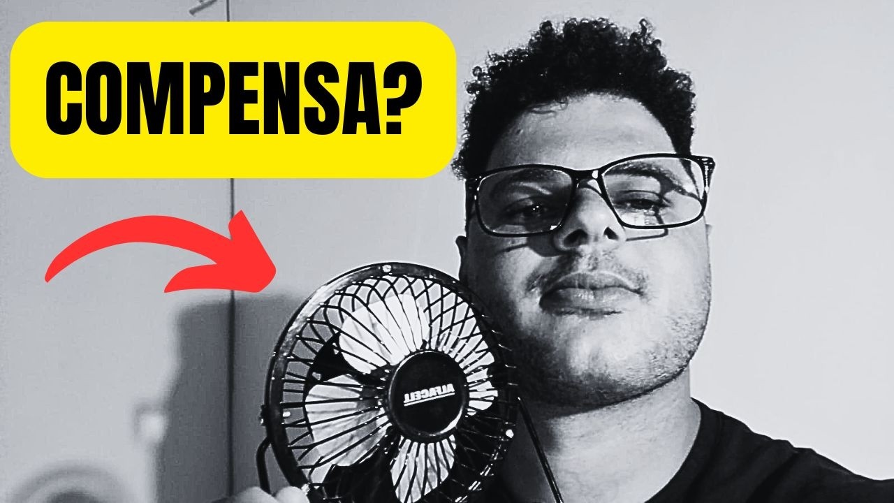 Mini Ventilador Portátil Vale a Pena em 2026 Veja Antes de Comprar!