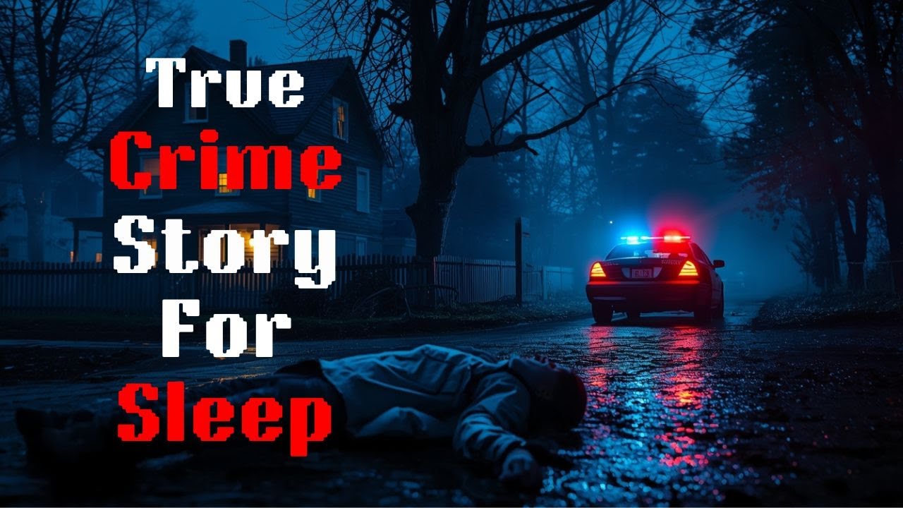 True Crime Stories for Sleep with Rain Sounds | Black Screen