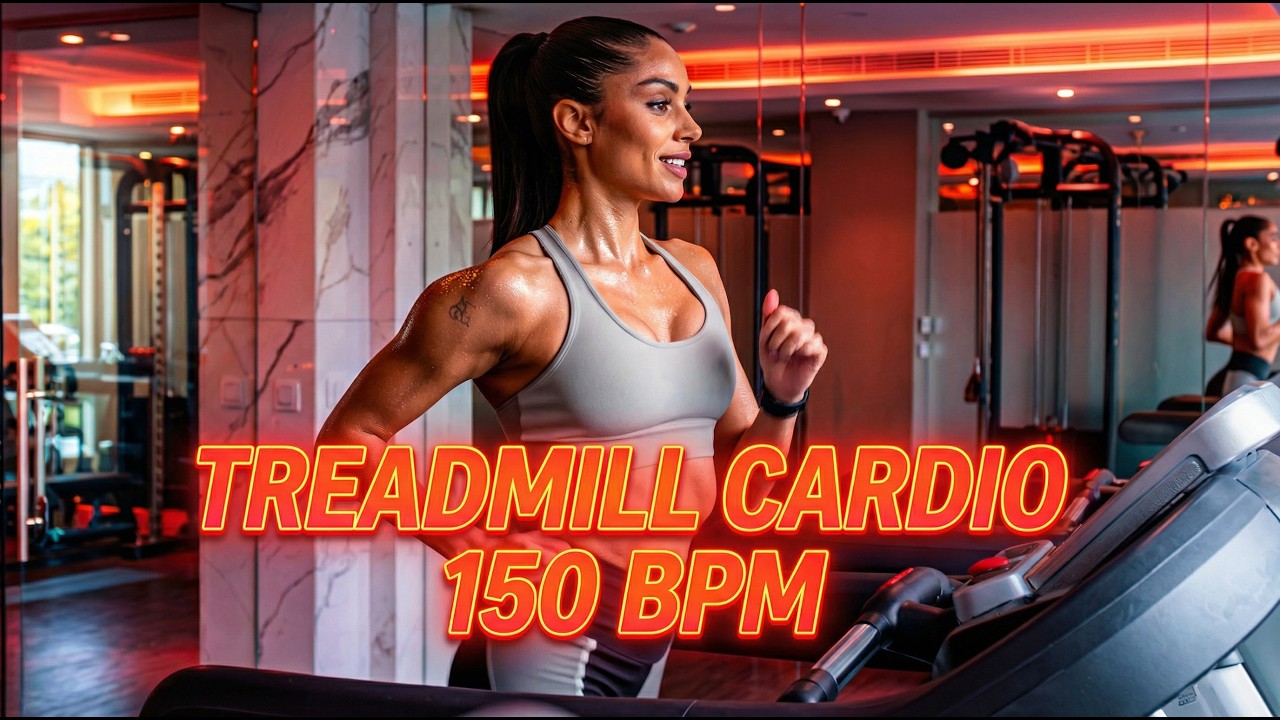 Treadmill Cardio 150 BPM | Non Stop Energy Mix 2026