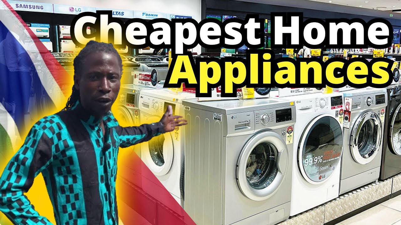Price of Home appliances in The Gambia