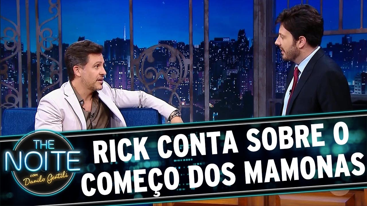 The Noite (07/10/16) - Rick conta sobre o começo dos Mamonas