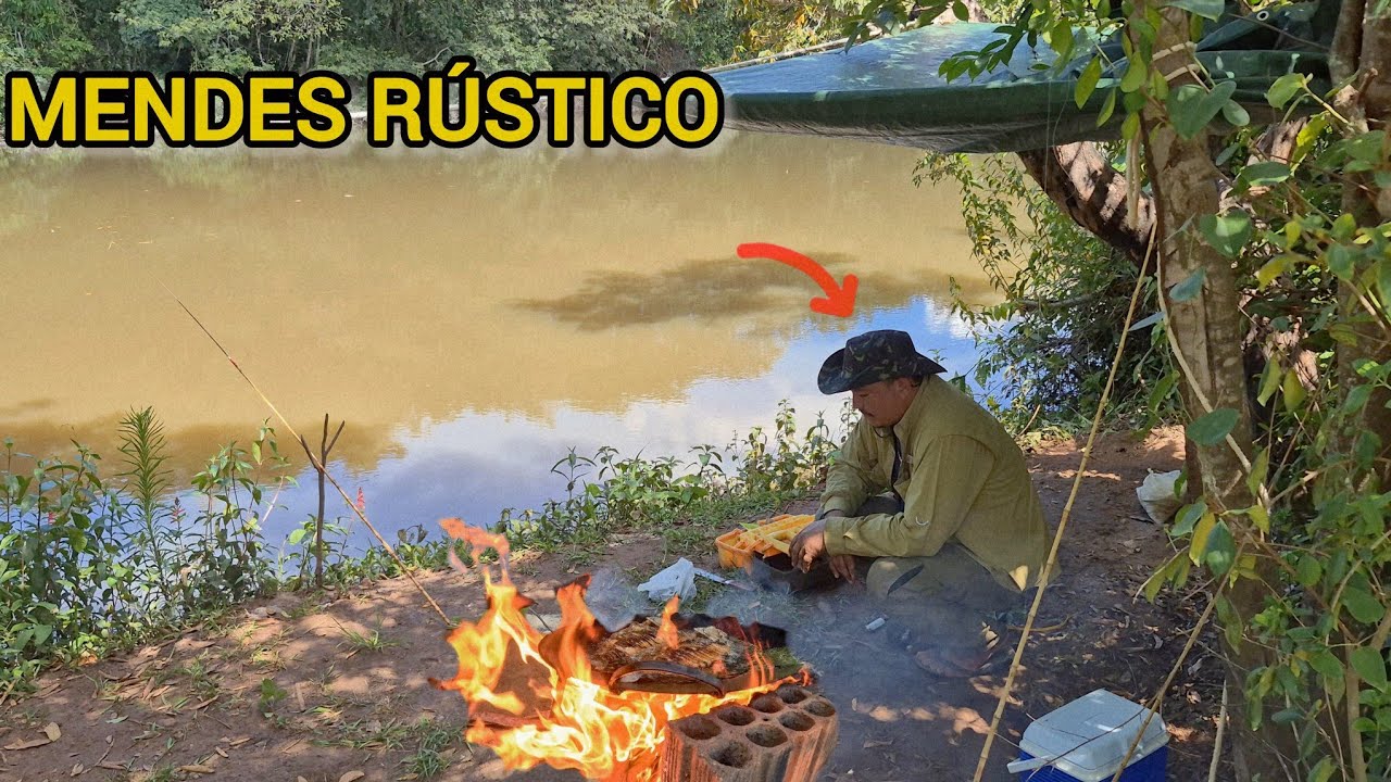 Acampamento RAIZ: se eu não levo o FRANGO tinha passado fome! 