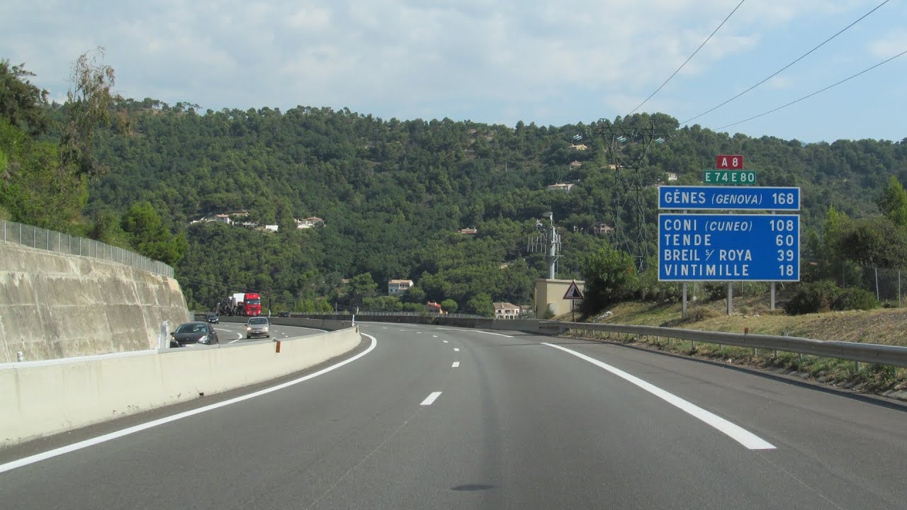 France: A8 Nice - Ventimiglia