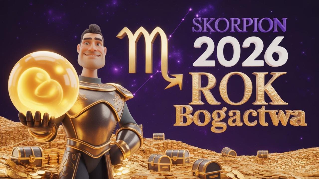 HOROSKOP 2026: SKORPION ♏ Wielkie Pieniądze i Władza. (Ale Jest 1 Ostrzeżenie...)