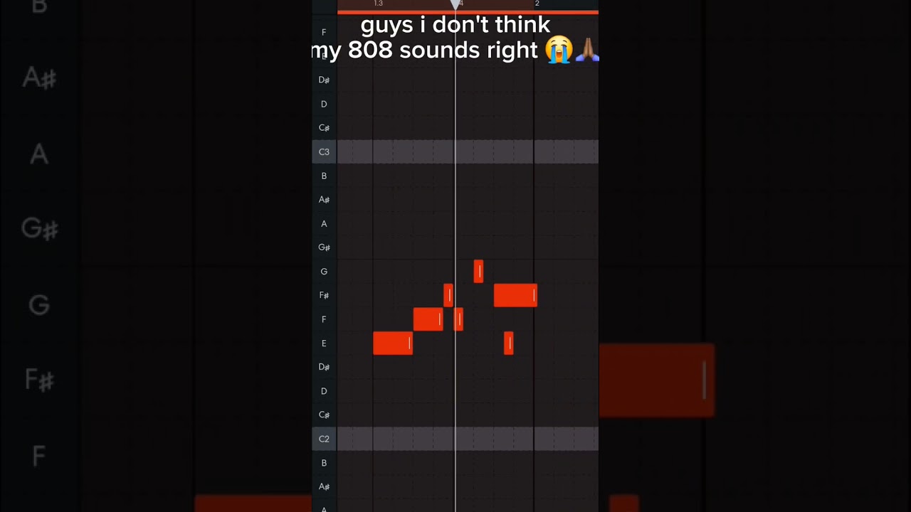 someone please tell me what I did wrong 😔  #808 #bandlab #producer #drill