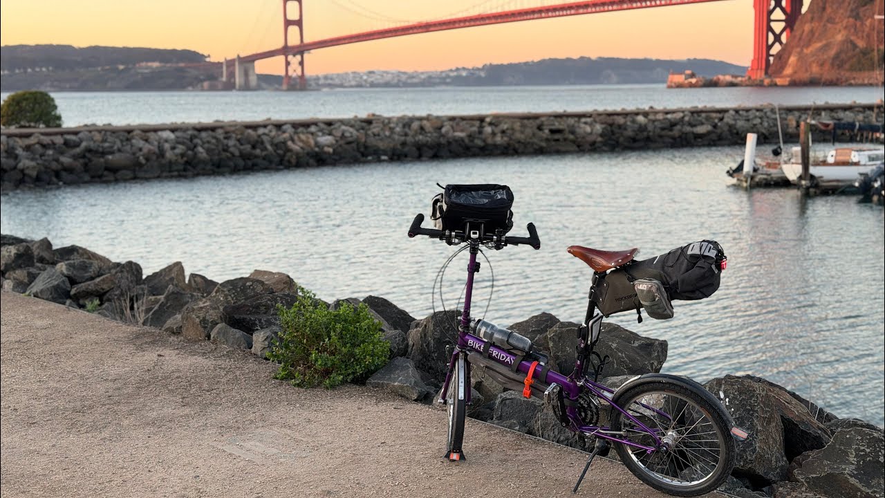 Bike Friday to Hawk Hill