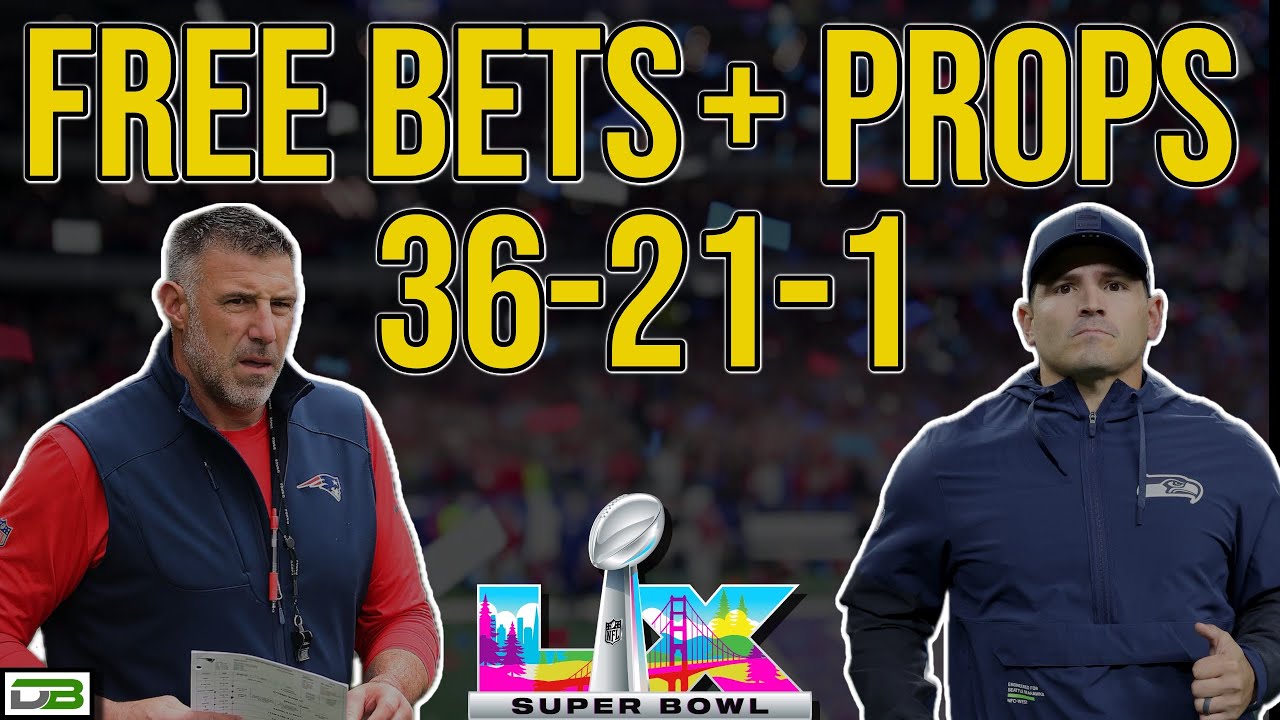 SUPER BOWL FREE BET + PROPS  | Full Game Breakdown, Injuries, Matchups