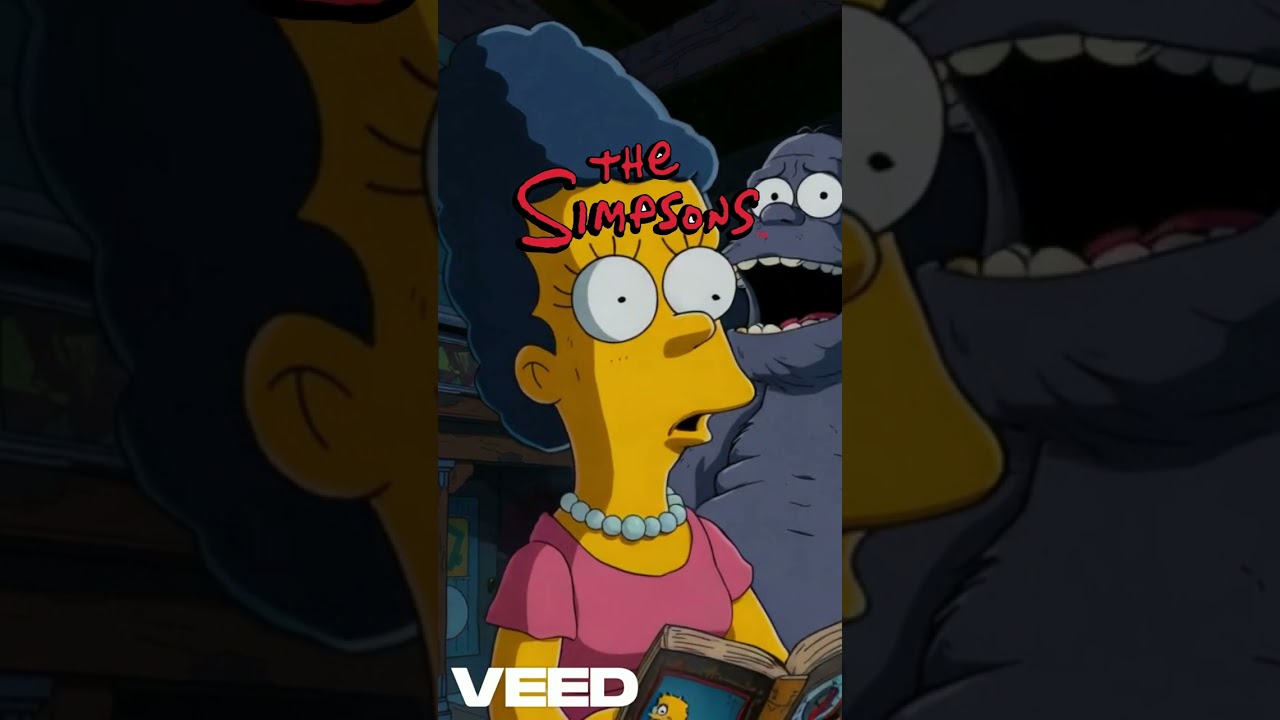 Springfield: The Eternal Curse (A horror movie trailer featuring The Simpsons) #thesimpsons #ai #ia