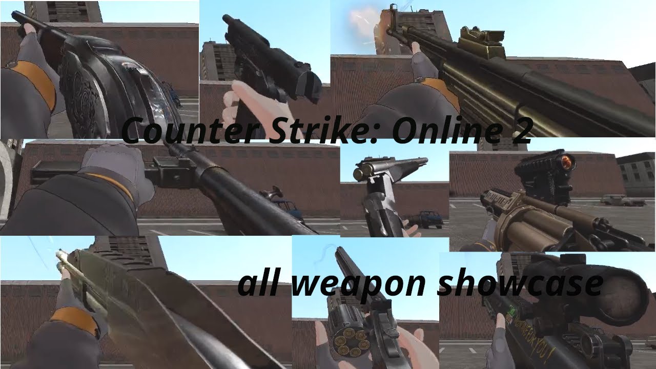 Counter Strike: Online 2 (garry's mod) all weapon showcase