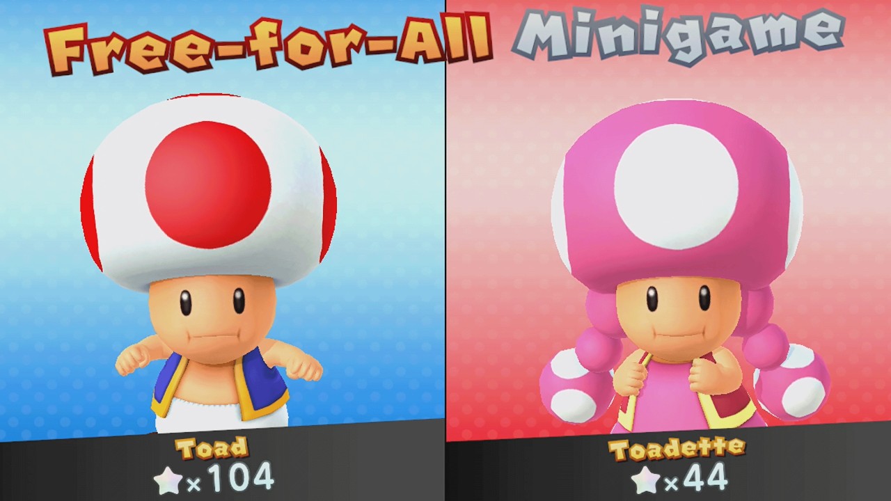 Mario Party 10 - Toad vs Toadette - Chaos Castle