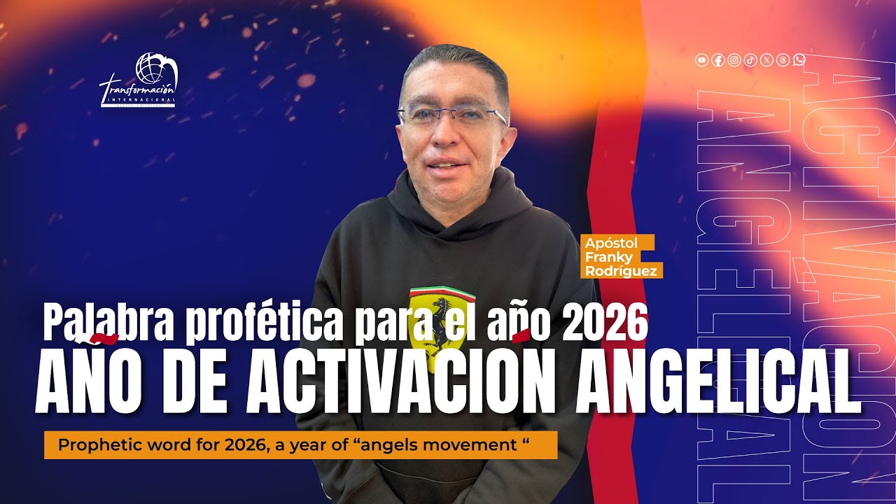 Apóstol Franky Rodríguez | Palabra profética para el año 2026 año de activación angelical.