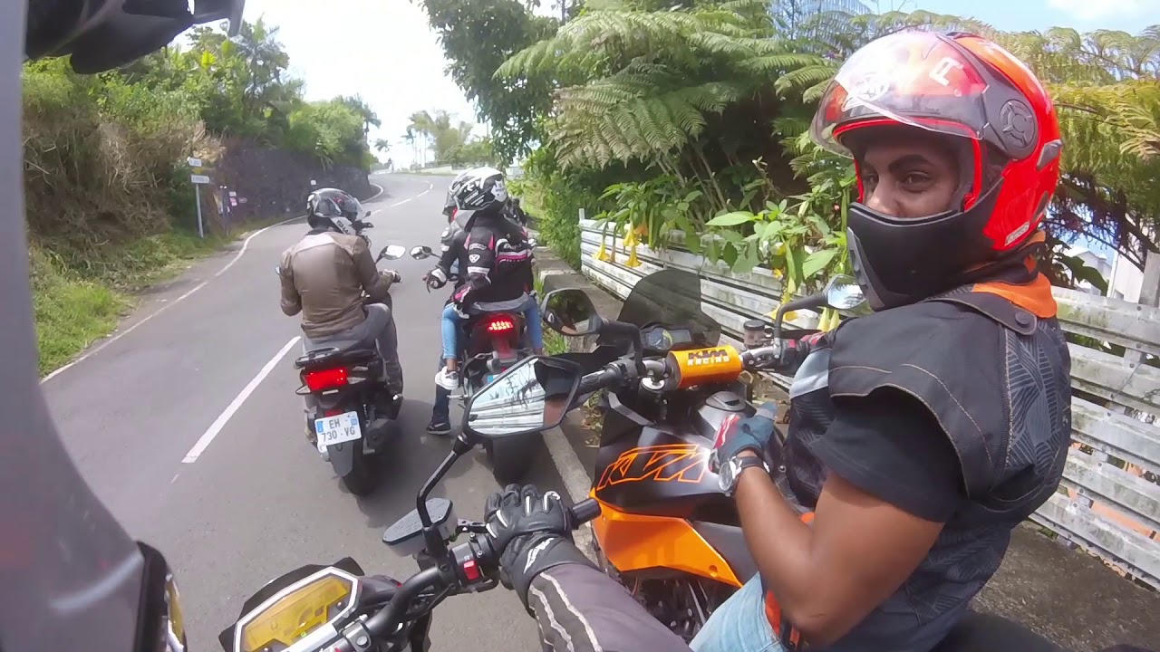 ile de la reunion sortie dans le sud a moto