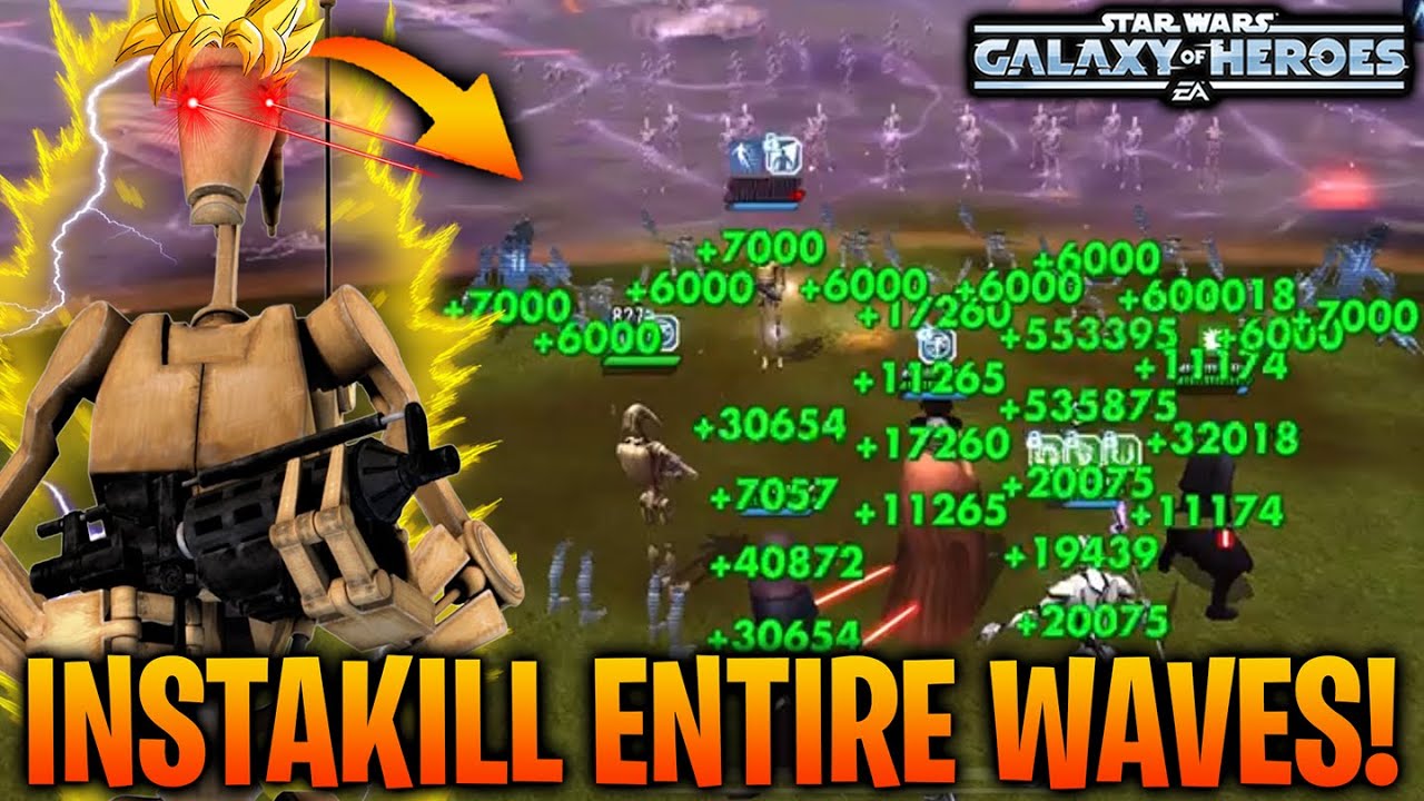INSANE Infinite B1 Battle Droid Bug to Instakill ENTIRE Waves in Battle for Naboo! (NERFED)