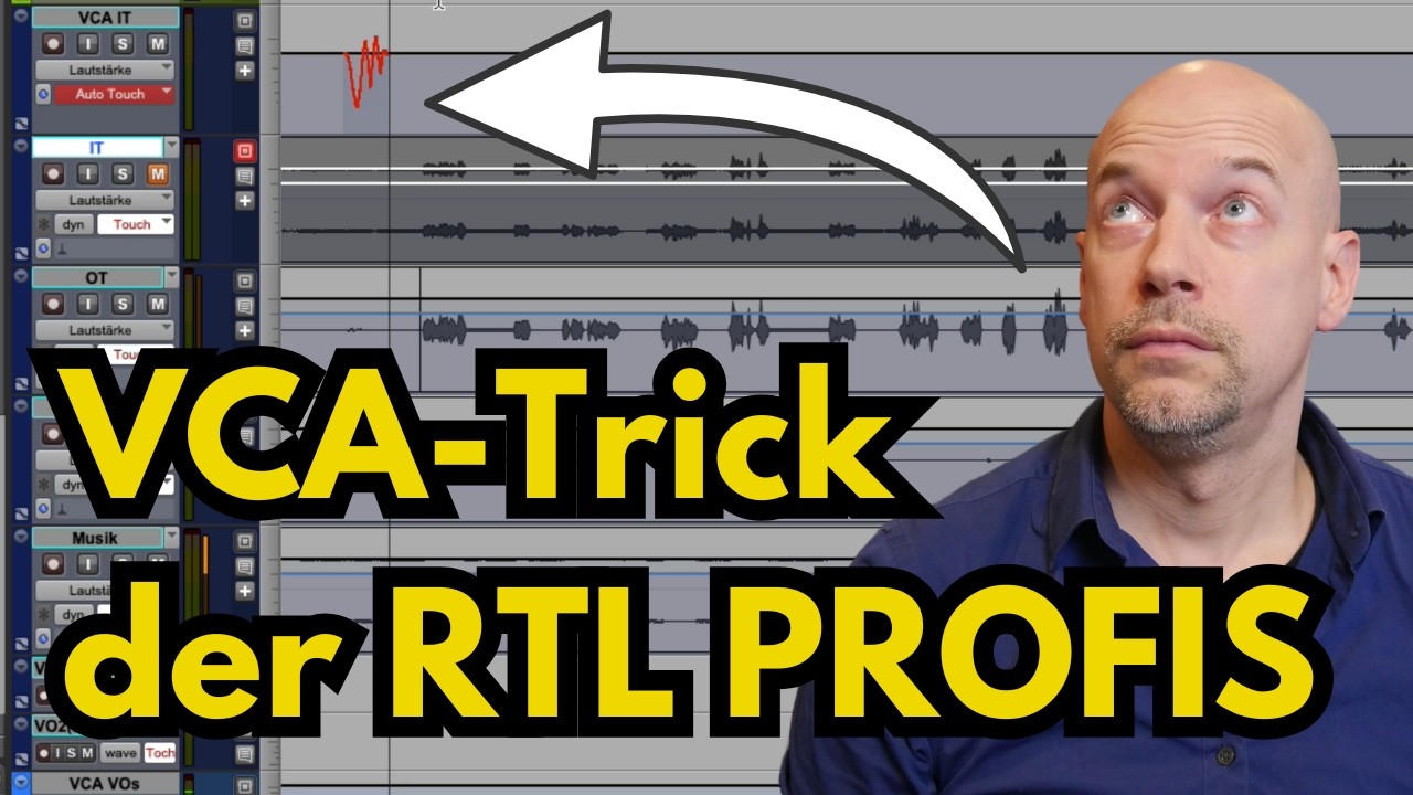 Audio-Postproduktion am Limit: Arbeiten gegen die Uhr - RTL (Teil 11)