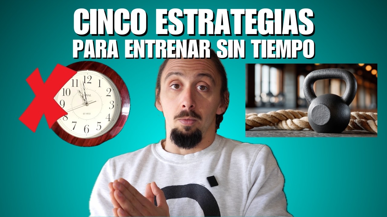 Si NO tienes TIEMPO para ENTRENAR tienes que ver este vídeo |Mis mejores tips para cumplir tus metas
