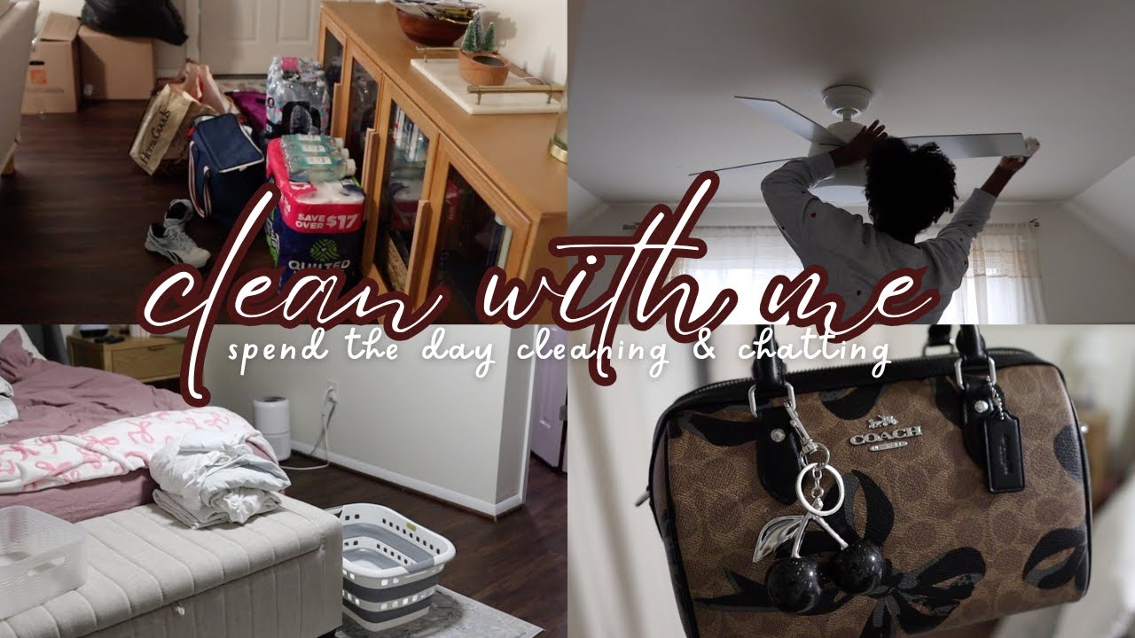 Chat + Clean with  Me! 🪣  Realistic Weekly Cleaning Motivation! 💘