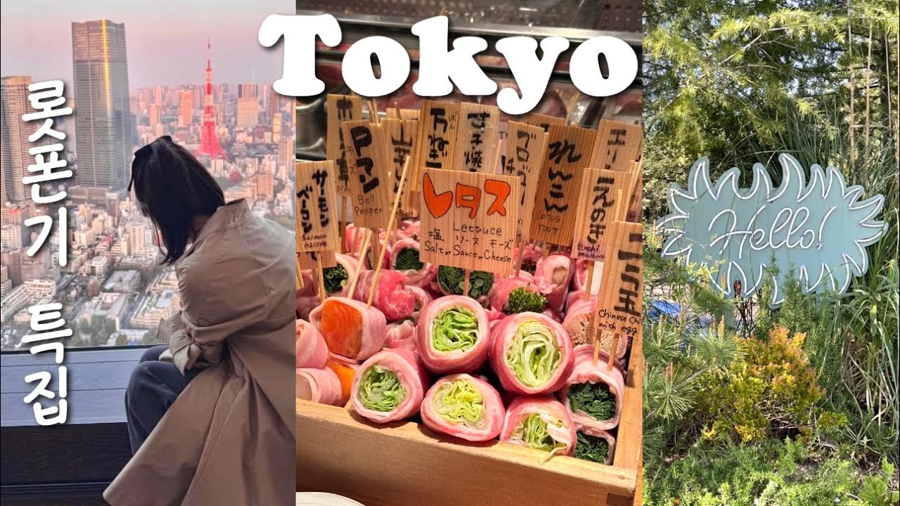 롯폰기 투어🗼｜현지인기 이자카야, 추성훈맛집 , 강추 킷사텐｜롯폰기힐즈 전망대 도쿄타워｜롯본기 숨은 힐링스팟🌿｜구글맵 공유📍