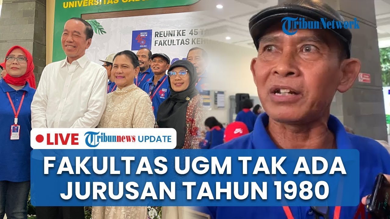 🔴LIVE: Mulyono Sebut Teknologi Kayu Tak Pernah Ada di Fakultas Kehutanan UGM 1980!