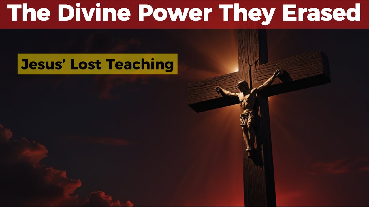 Jesus’ Lost Teaching: The Divine Power They Erased (Gnostic Secrets)