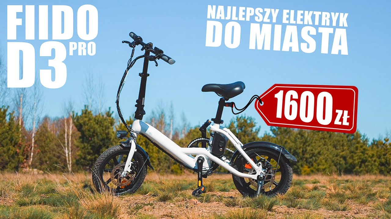 Tani Mały Elektryk Który Się Opłaca! - Testujemy Fiido D3 PRO!