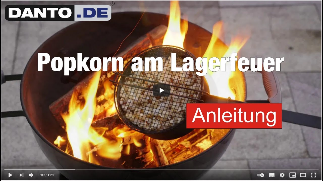 Popkornpfanne der Marke Esschert Design bei Danto.de