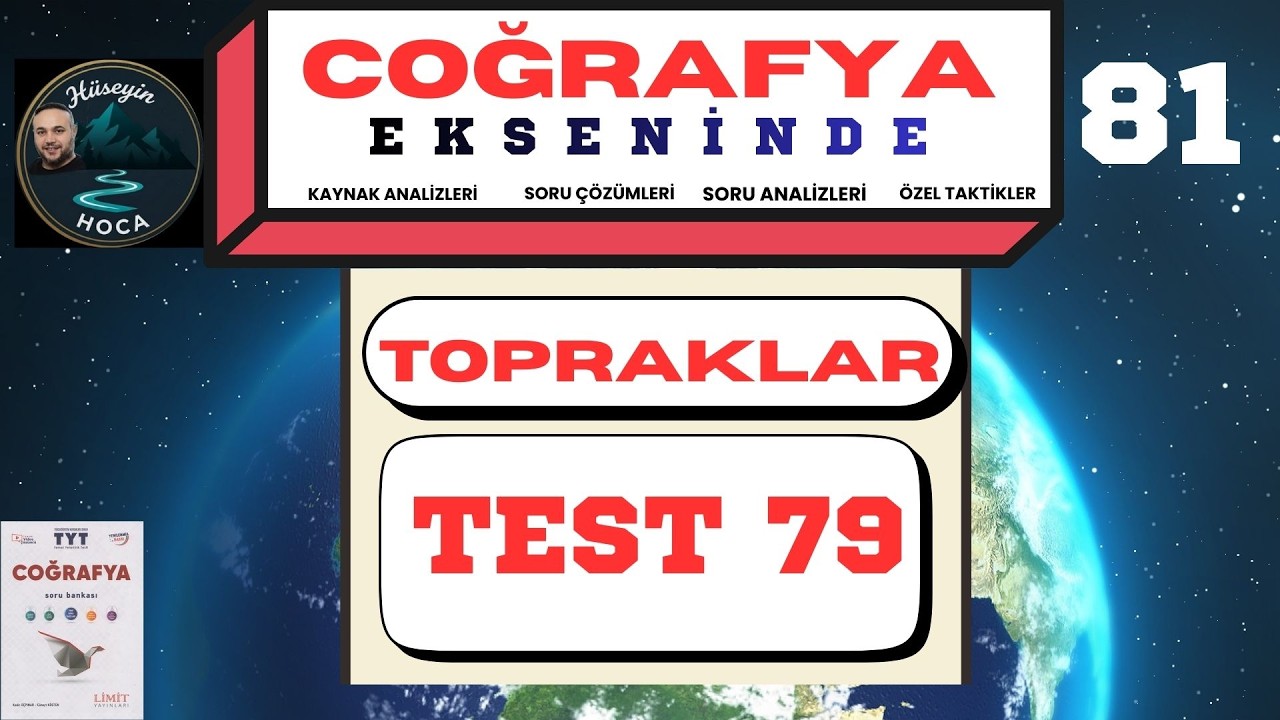 TYT COĞRAFYA SORU ÇÖZÜMÜ / TOPRAKLAR #yks #tyt #tytcoğrafya #viral #viralvideo #shortvideo #reels