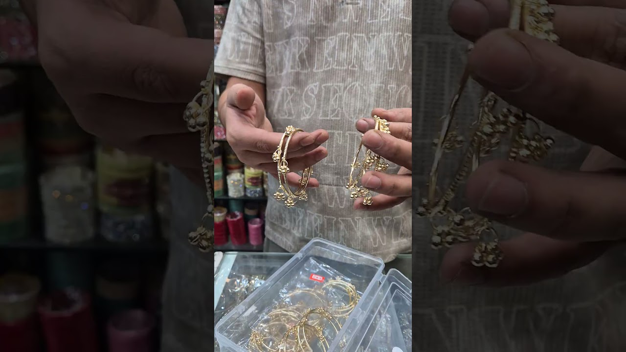 Kashmiri Gungru #diy #diybangles #bangles #banglesset #shorts