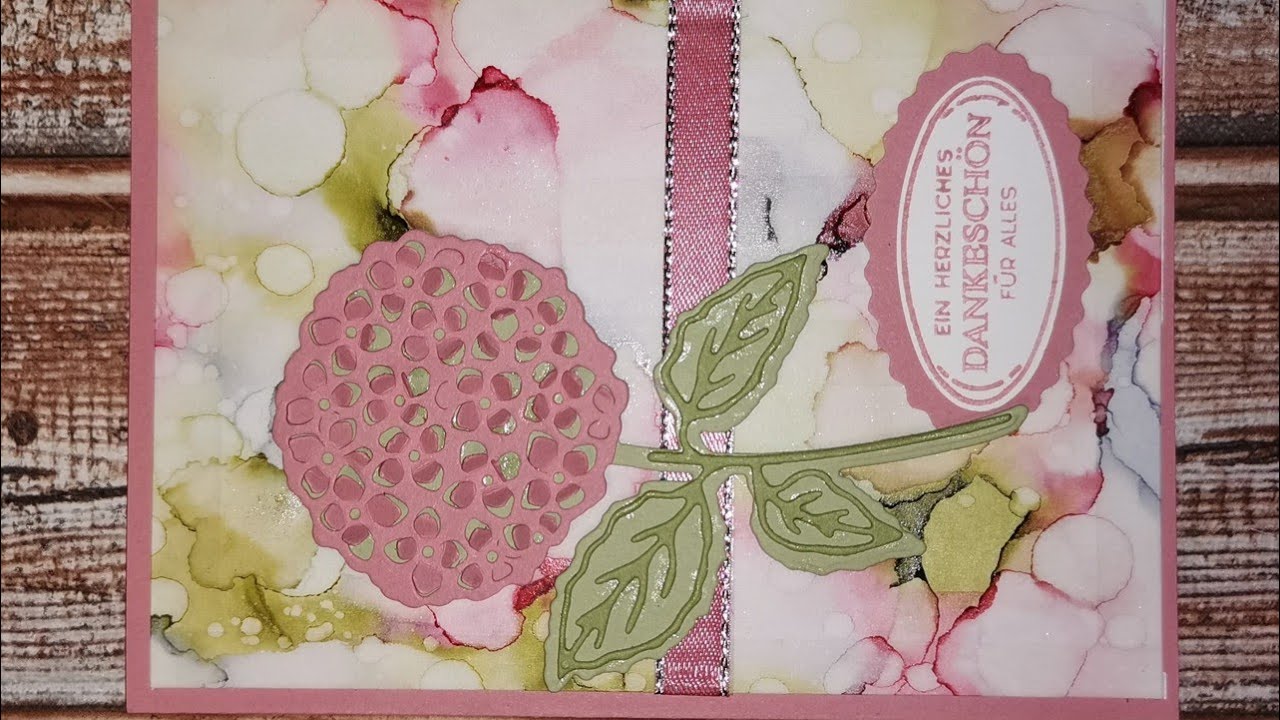 Hintergrundtechnik mit den Stampin Blends von Stampin Up