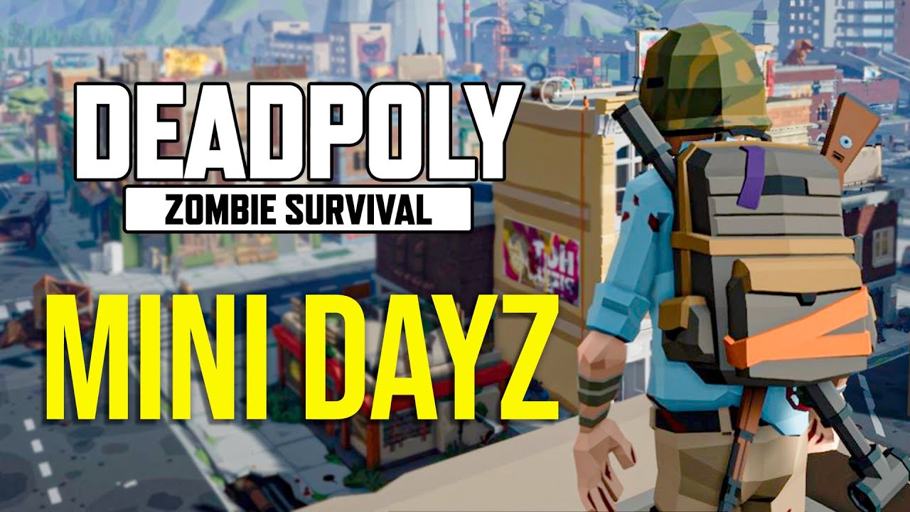 NOVO JOGO de ZUMBI tipo DAYZ pra PC FRACO | DeadPoly Zombie Survival - Apocalipse Sobrevivência, PVP