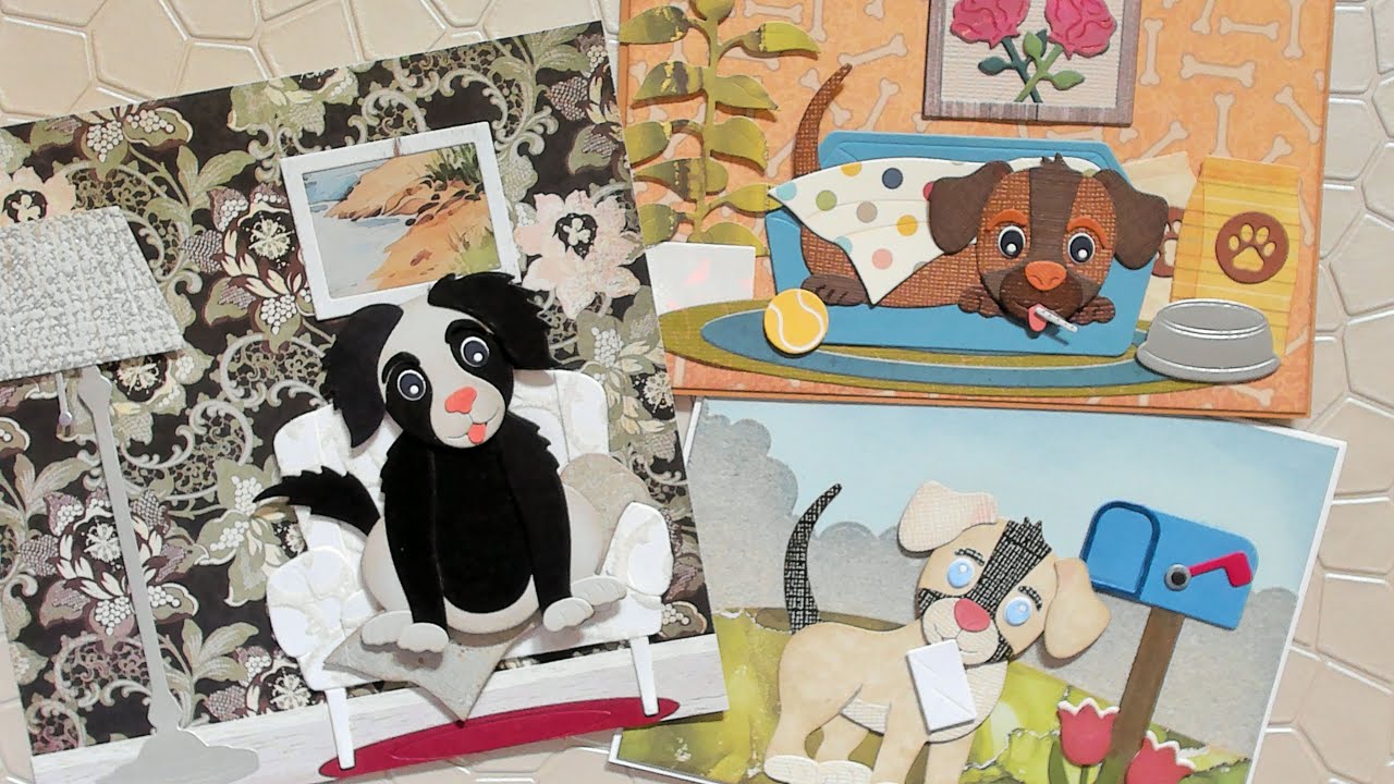 Elizabeth Craft Designs Dog Days Collection