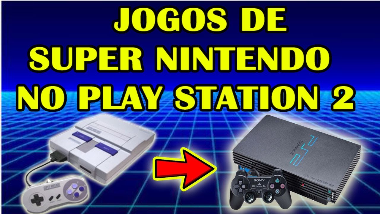 JOGUE SUPER SNES NO PS2 FÁCIL É RÁPIDO