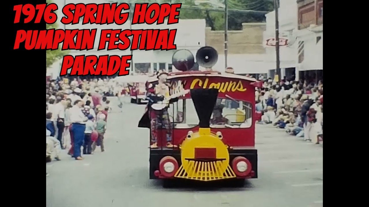 1976 Spring Hope Pumpkin Festival Parade: 5th Annual Spectacle!