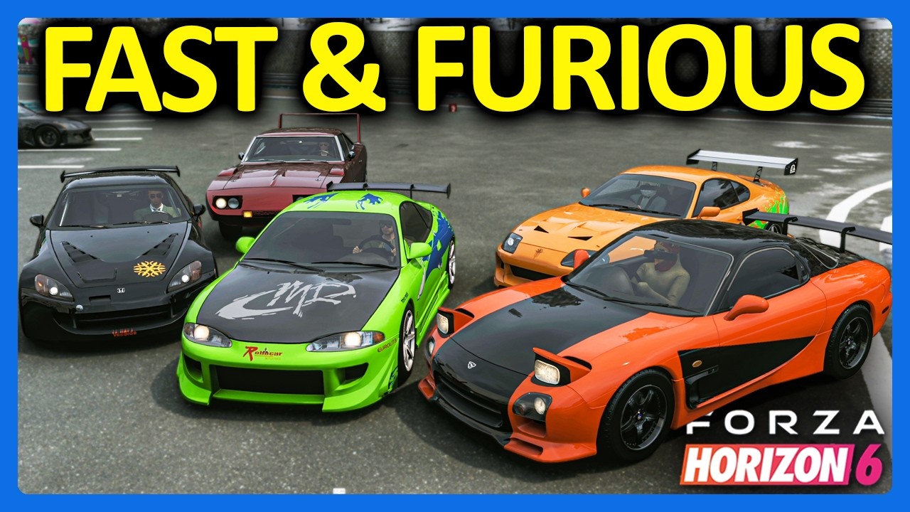 Forza Horizon 6 Online: Испытание &laquo;Форсаж&raquo;!!