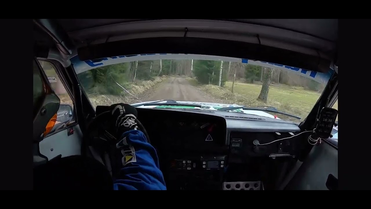 Aspgren Bygg sprinten 2024 Mikael Wisti & Hugo Carlberg ss2 Stora sanda
