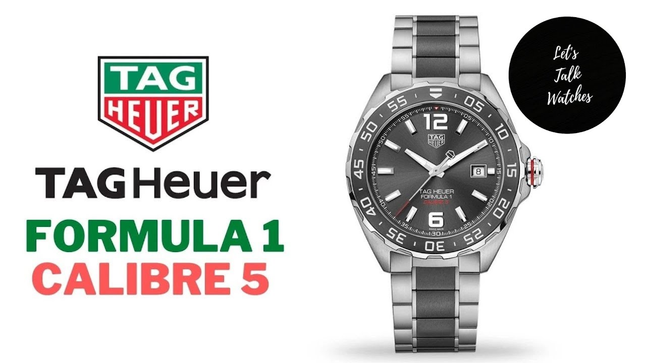 Красивые спортивные часы — TAG HEUER FORMULA 1 CALIBRE 5