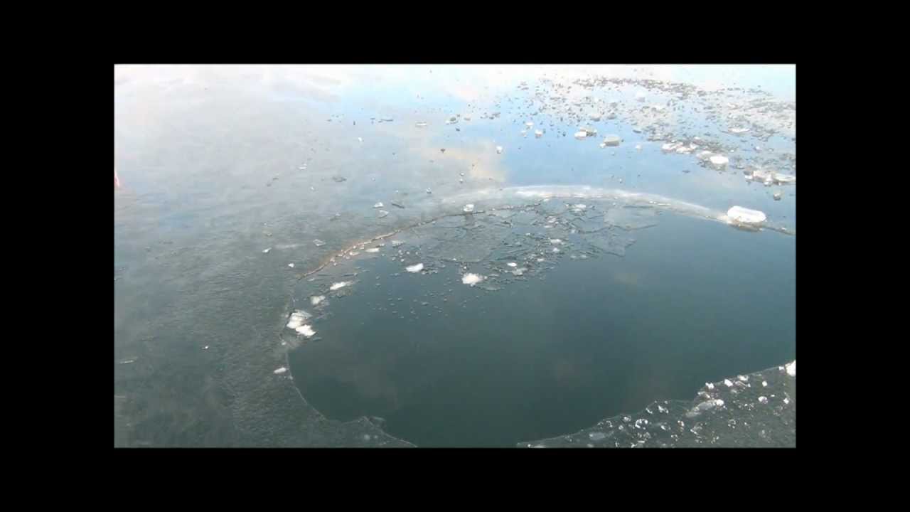 Nasty Iceboat Crash New Years Eve Day 2011.wmv