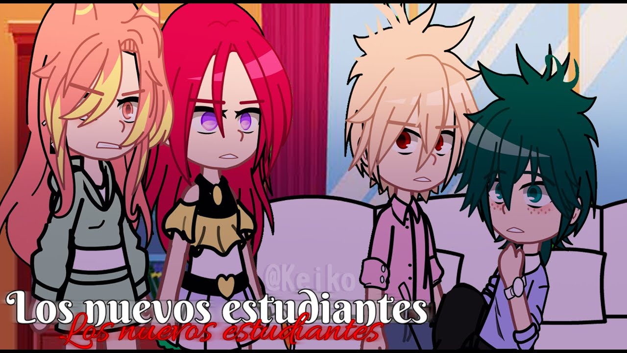 Los nuevos estudiantes✨ || 💚 Dkbk-Bkdk🧡 || Mi Academia || capitulo 4 || GC mini serie [Sub Ing]