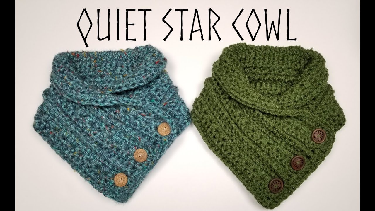 Quiet Star Cowl - Crochet Tutorial
